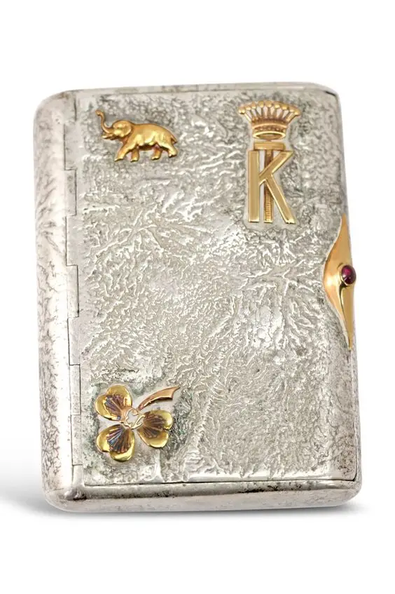 Copper &l Golden Finished Customize Design Hot Selling on Amazon Cigarette case for Man and Women at Wholesale Price