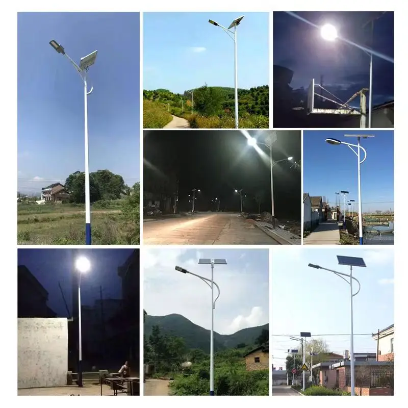 6 Meter Streetlight Lamppost Price  Galvanized Folding Lamp Lights Post Lighting Pole Solar Street Light Poles