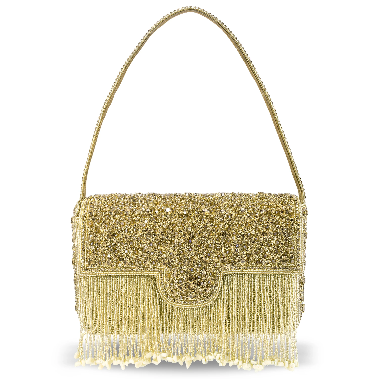 Aheli Indian Stone Embroidery Clutches Purse Potli Bags For Women