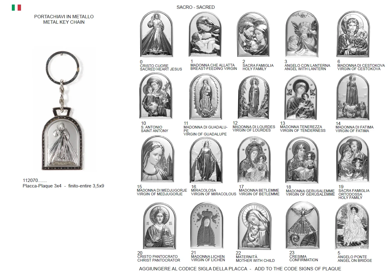 High Quality Pill Box with Virgin of Medjugorje and Sacred Rosary Included Mis 4,5 cm Religious Souvenir