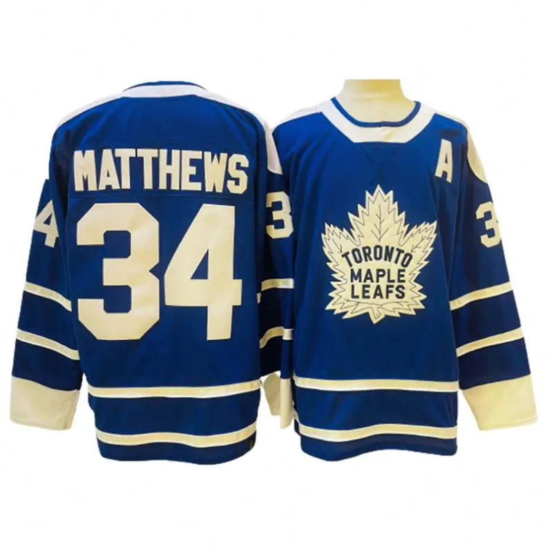 Wholesale Cheap Factory Price Winter Classic Wholesale Stitched 34 Matthews  Ice Hockey Jerseys From m.