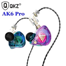 QKZ AK6-PRO Universal HiFi Sound 3.5mm Wired Sport Stereo In-ear Earphones