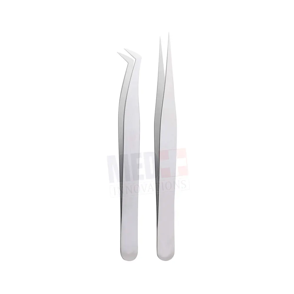 Best Fiber Tips Professional Eyelash Extension Tweezers For Grip