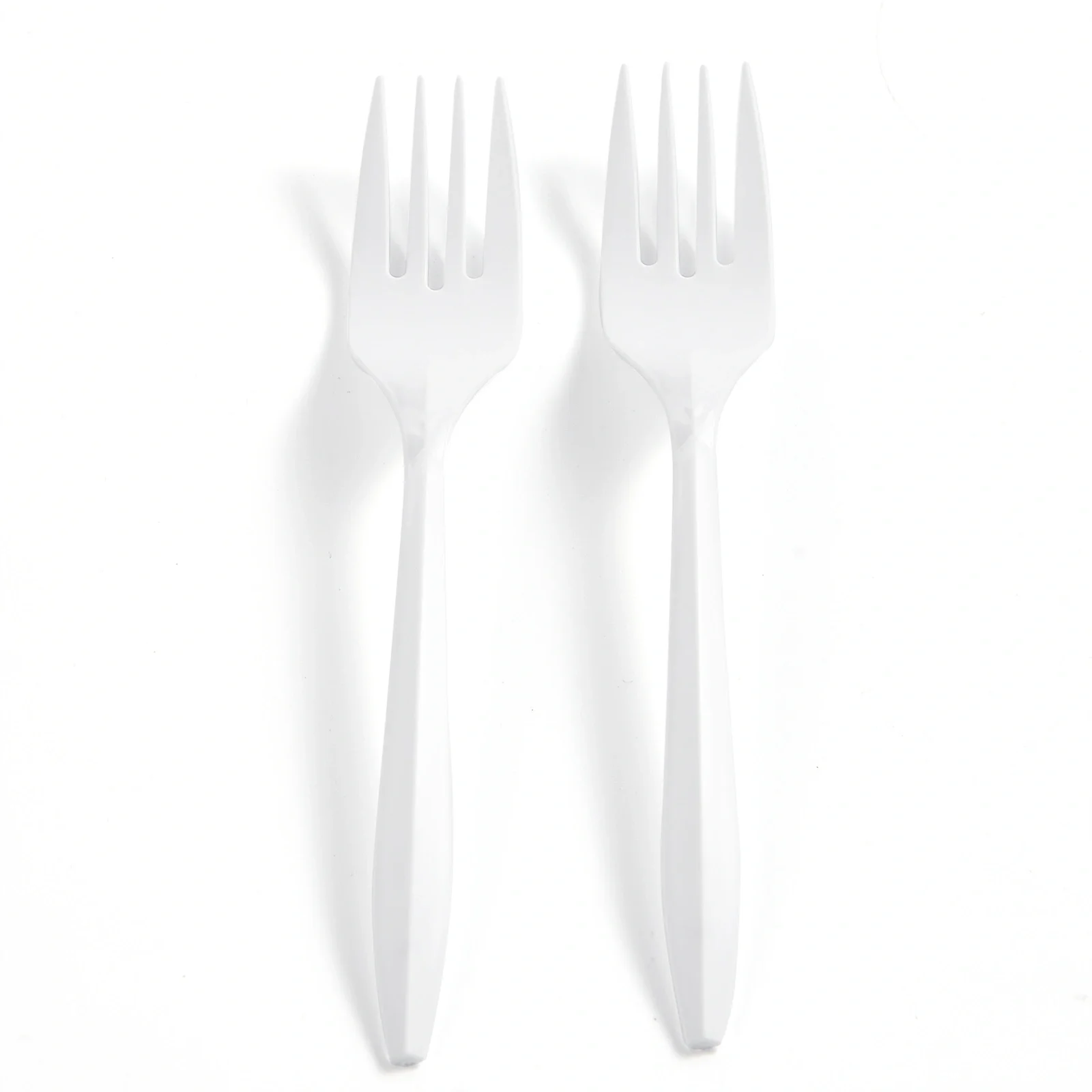 Standard Quality 148mm 2.5g Pp Medium Weight White Plastic Fork For ...