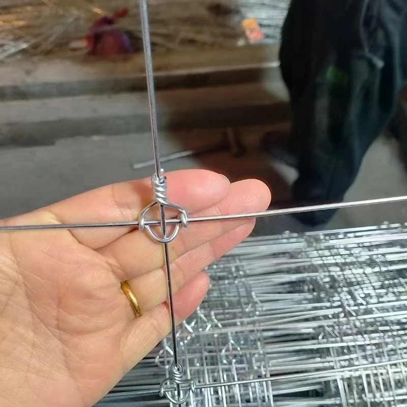 Factory Price Fixed Knot Woven Field Game Fence/ Galvanized Cattle