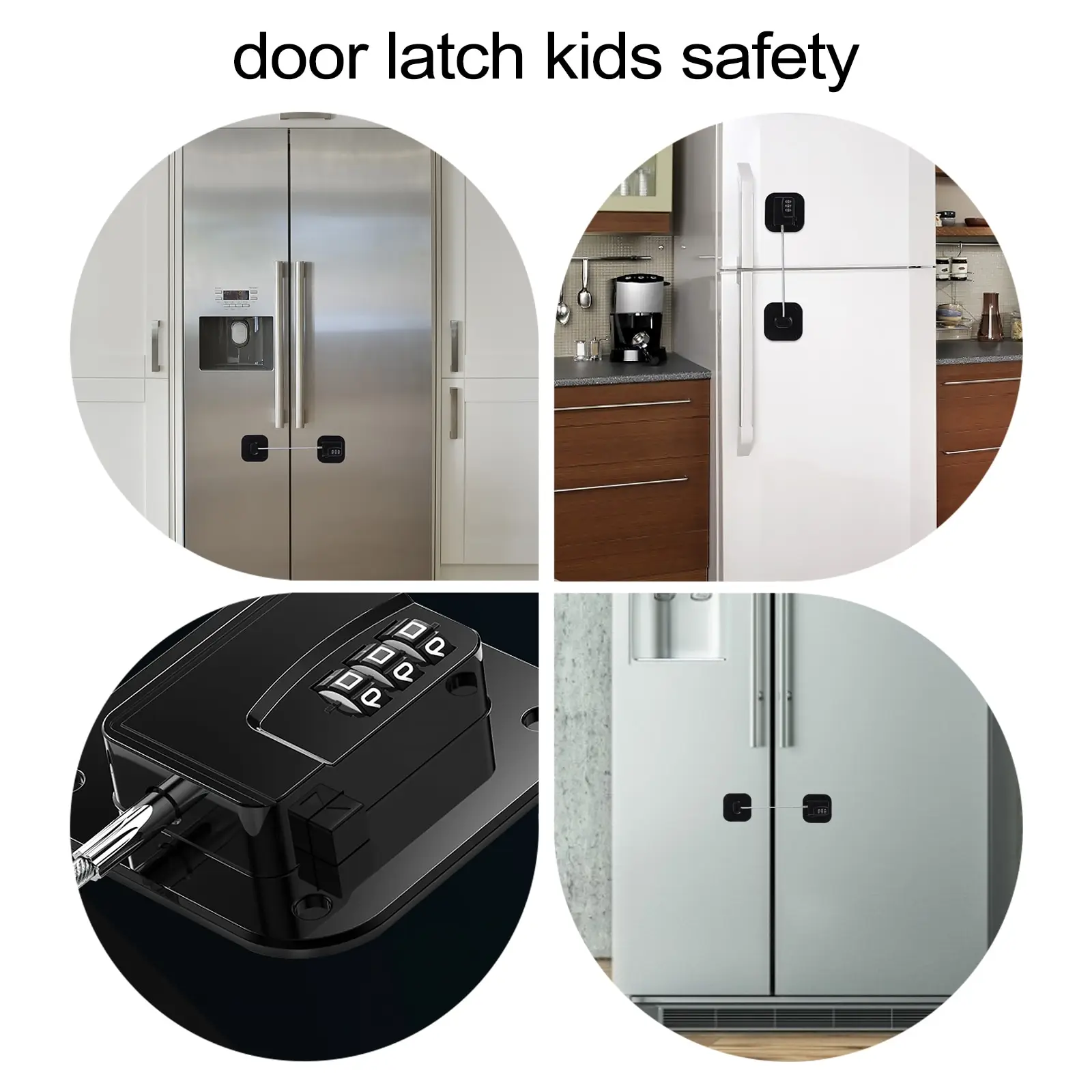 Wholesale Child Safety Lock Cabinet Refrigerator Door Lock Stainless Steel  Cable Protection Children Baby Home Window Lock Strong Fixation From  m.