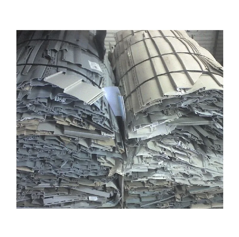 Recycled Upvc Pipe Scrap And Pvc Window Profile Chips White And Grey Color Buy Rigid Pvc Scrap