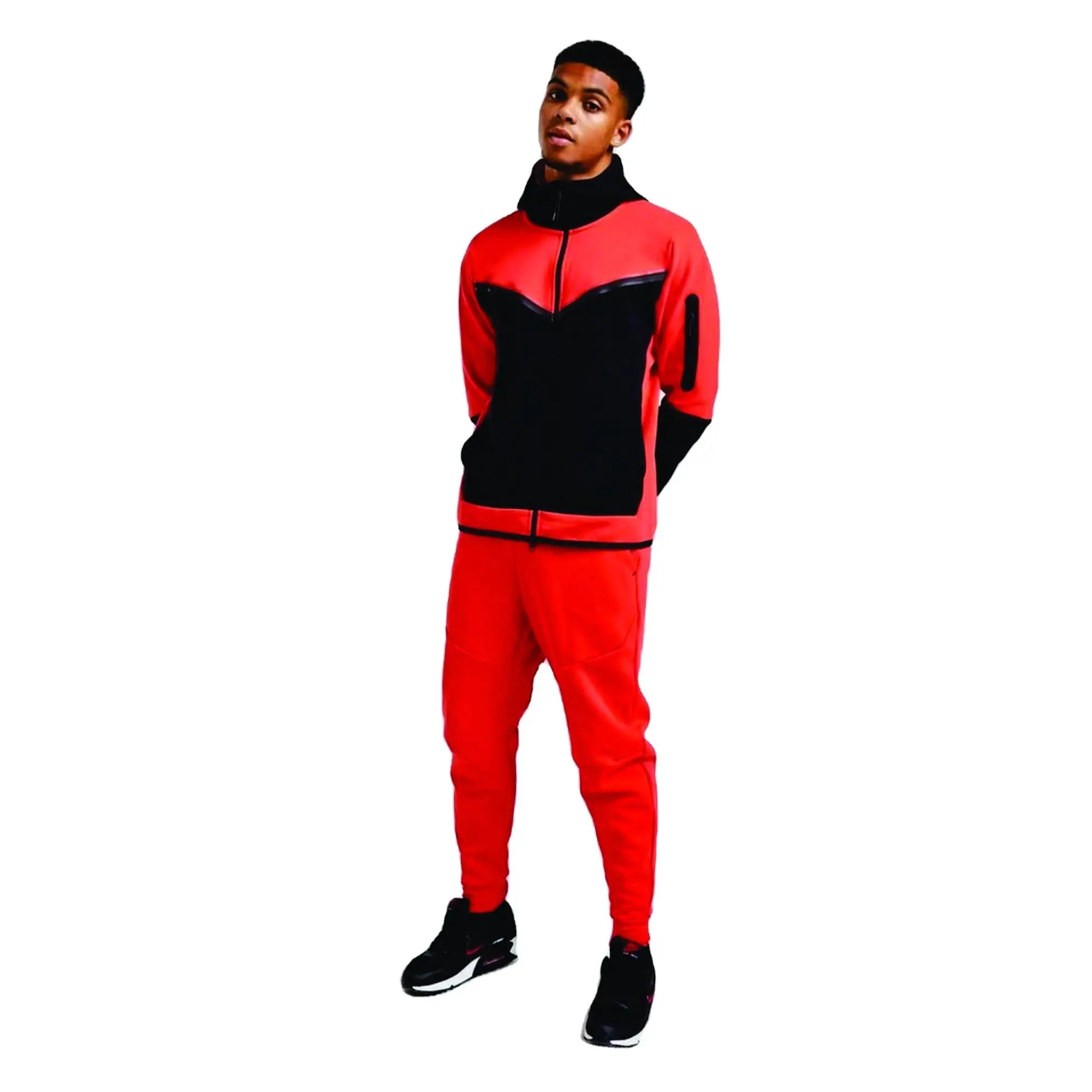 Luxury Custom Plus Size Tech Fleece Sports Jogging Track Suit Men
