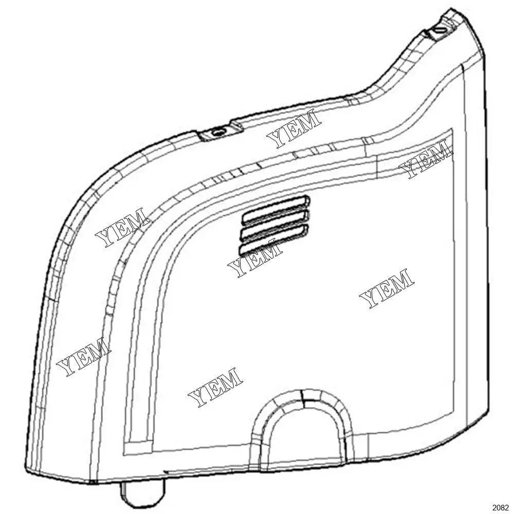 301.7D CR Cover Assembly Part No. 434-2991 4342991 Industrial Engine Parts