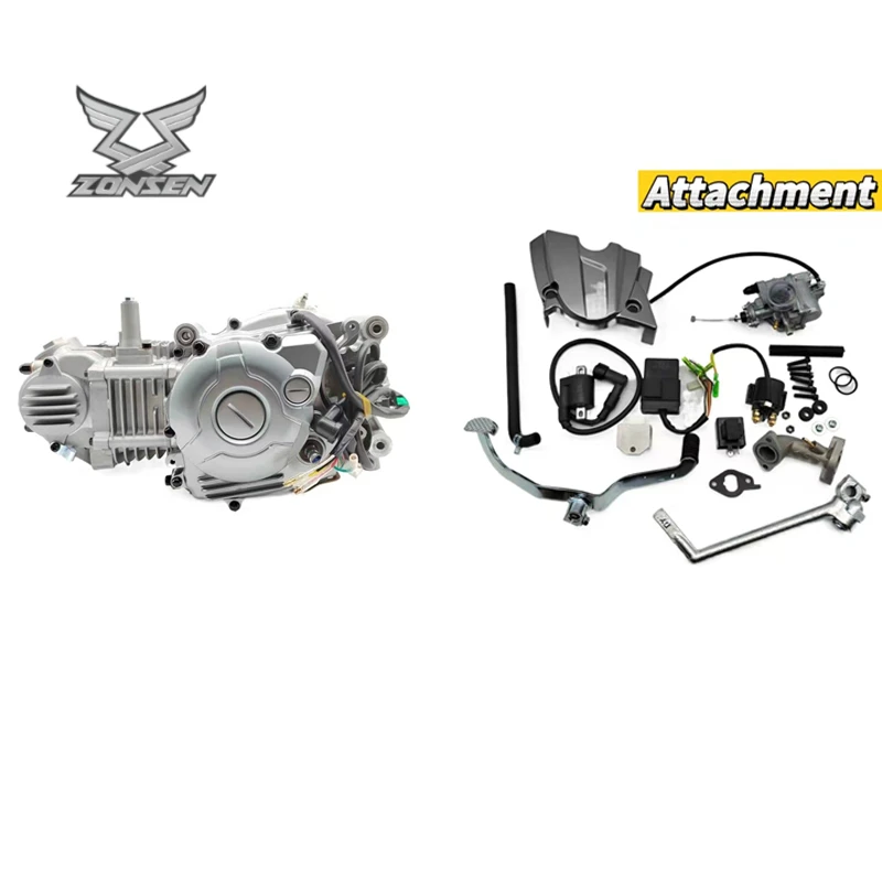 Zongshen JY110 Engine - 110cc OEM for CUB Motorcycle Assembly
