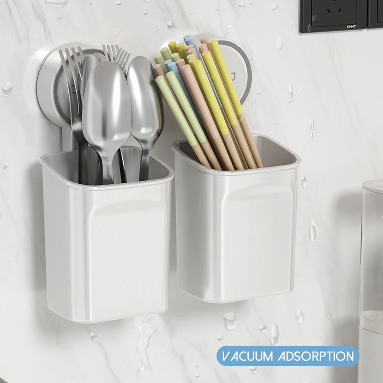 Multi-Function Storage Plastic Bathroom Toothbrush Household Items Holder Racks Organizer Wall Mounted Kitchen Utensils Holders
