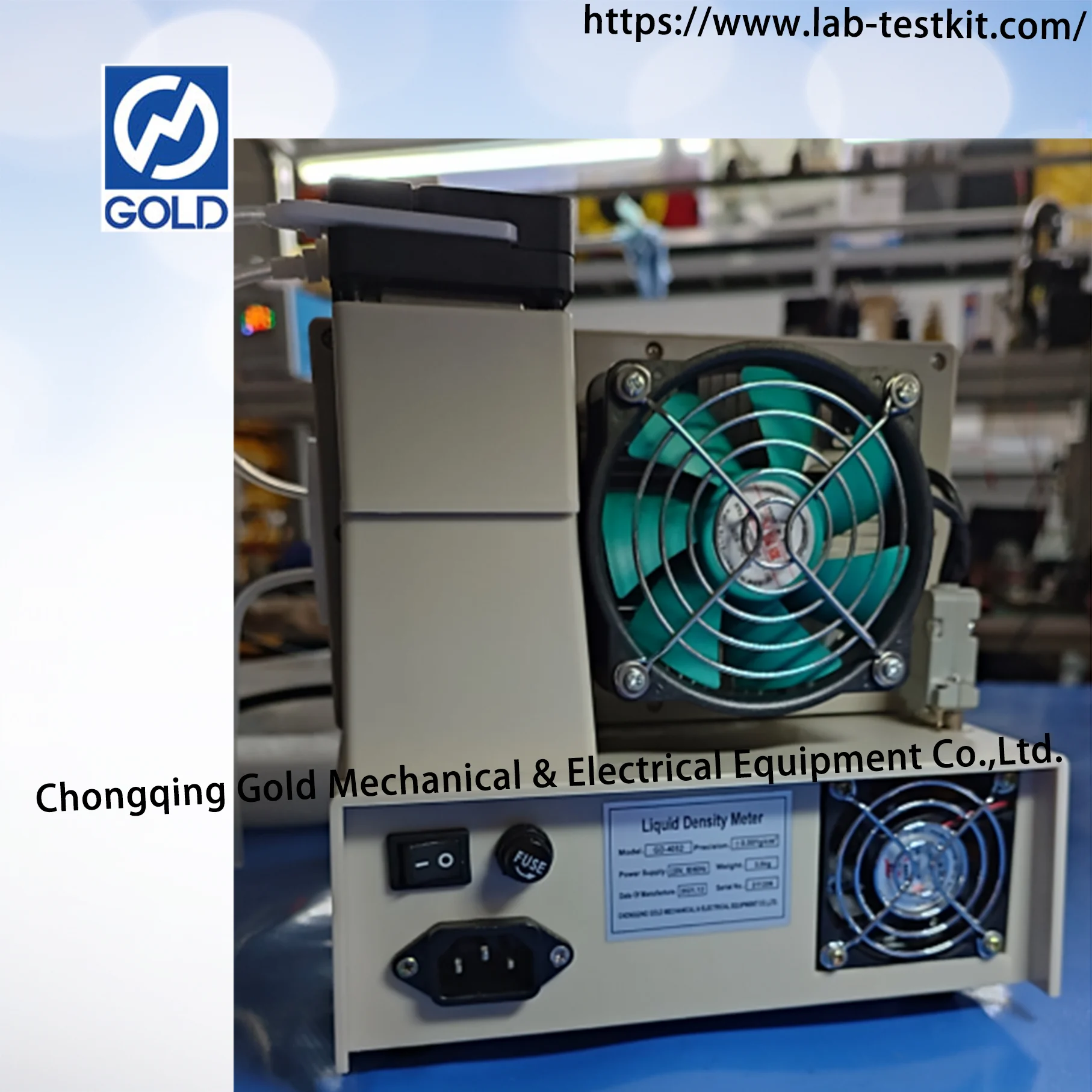 Digital Liquid Density Meter ASTM D4052 Density Test Apparatus ...