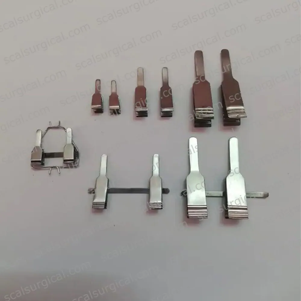 Acland Micro Vessel Single and Double Clamp Acland Clamp Steel Ce Surgical Instruments Vein Artery Clip