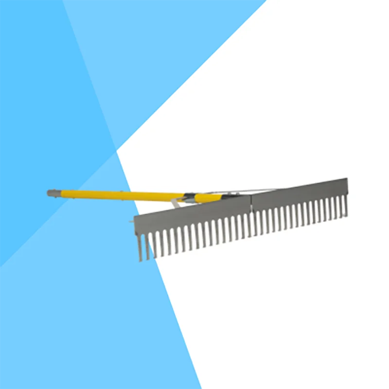 Aromanano Stainless Steel Razer Rake Weed Raker Collapsible Allpurpose