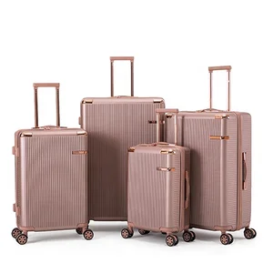 Customized ABS Trolley Suitcase Set 20/24/28/32 Custom Travel Bag Abs Travel Trolley Luggage Sets