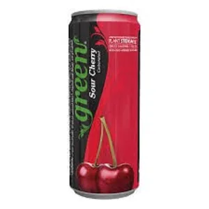 Wholesale 24 Pack 330ml Green-Cola Soft Drinks Original Taste Fruity Soda Sugar-Free with Regular Cocal-Cola Flavor