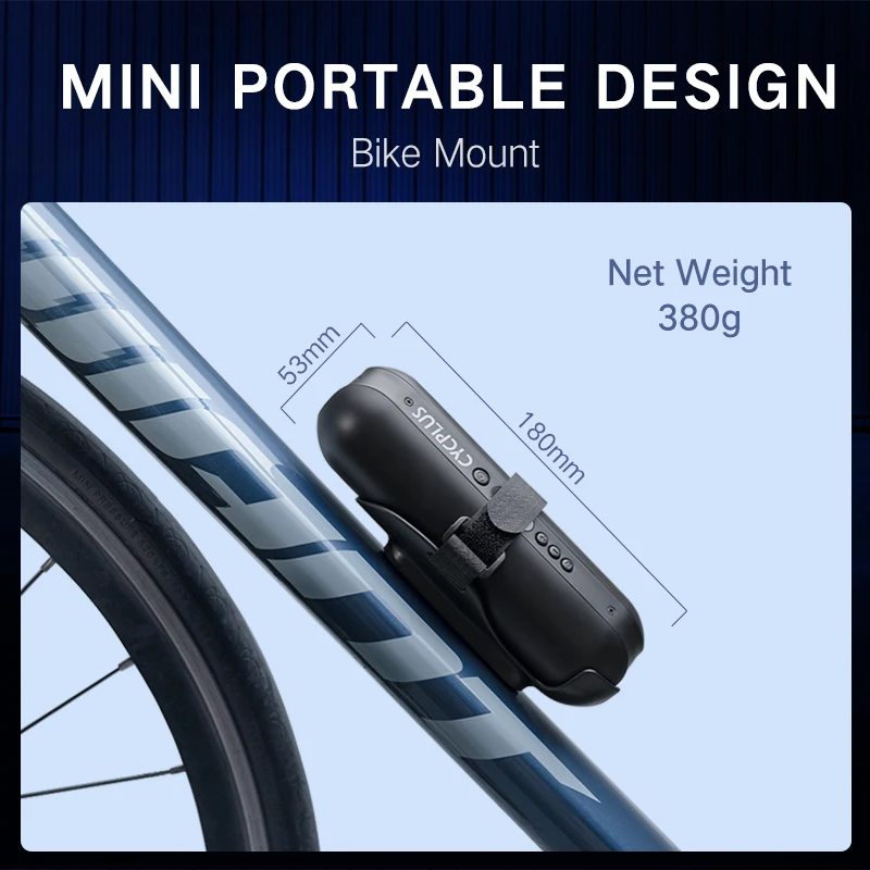 アクセサリー CYCPLUS Mini Bicycle Tire Inflator CYCPLUS A2 Electric Bicycle Air Pump – Fast, Durable Tire Inflator