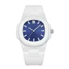 Bianco blu scuro