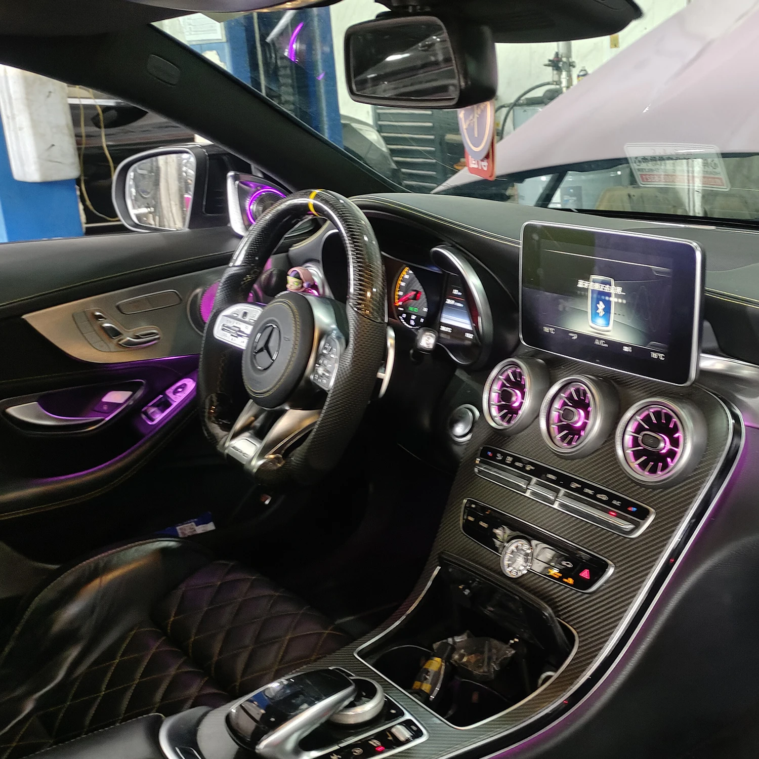 メルセデス・ベンツ Cクラス C300 C43 C63 GLC X253用 W205 64色