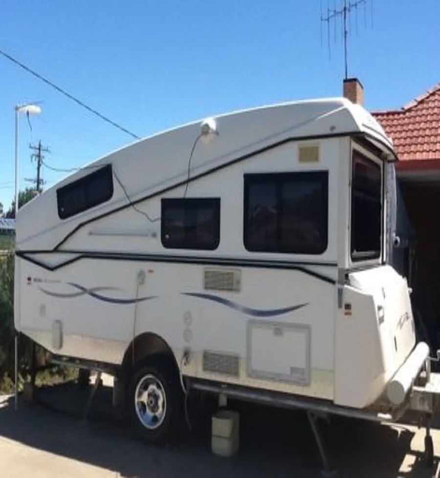 Australian Standards 4X4 Off-Road Camper RV Caravan Trailer With Shower ...
