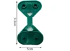 50 pièces/clip filet d'ombrage vert style triangulaire