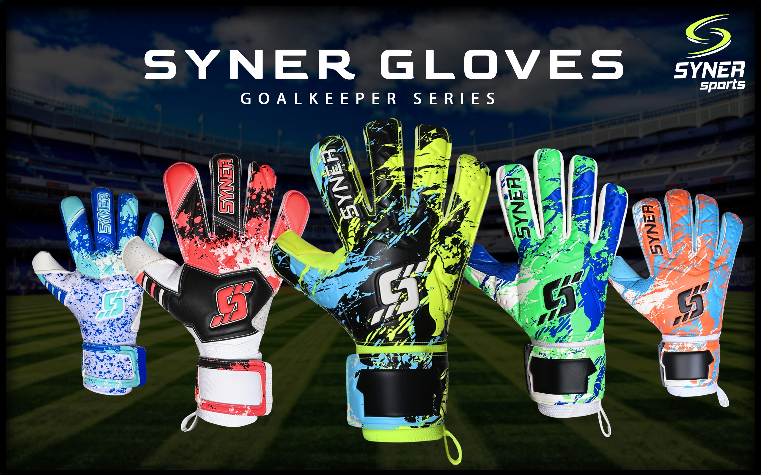 2024 Custom Cut Quartz Latex Goalkeeper Gloves By SYNER SPORTS 2024 Custom Cut Quartz Latex Goalkeeper Gloves By SYNER SPORTS