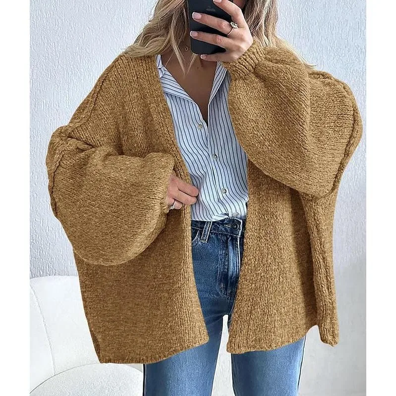 Tan Cardigan Detail