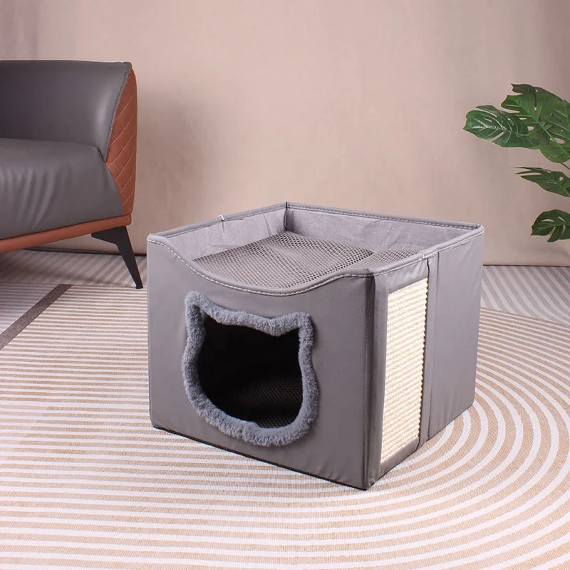 product new arrival eco friendly pet house cat calming pet dog bed-50