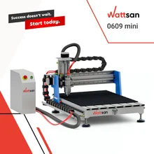 Wattsan Desktop 0609 Mini 1.5kw 2.2kw Mini Cnc Table Router Machine for Sale