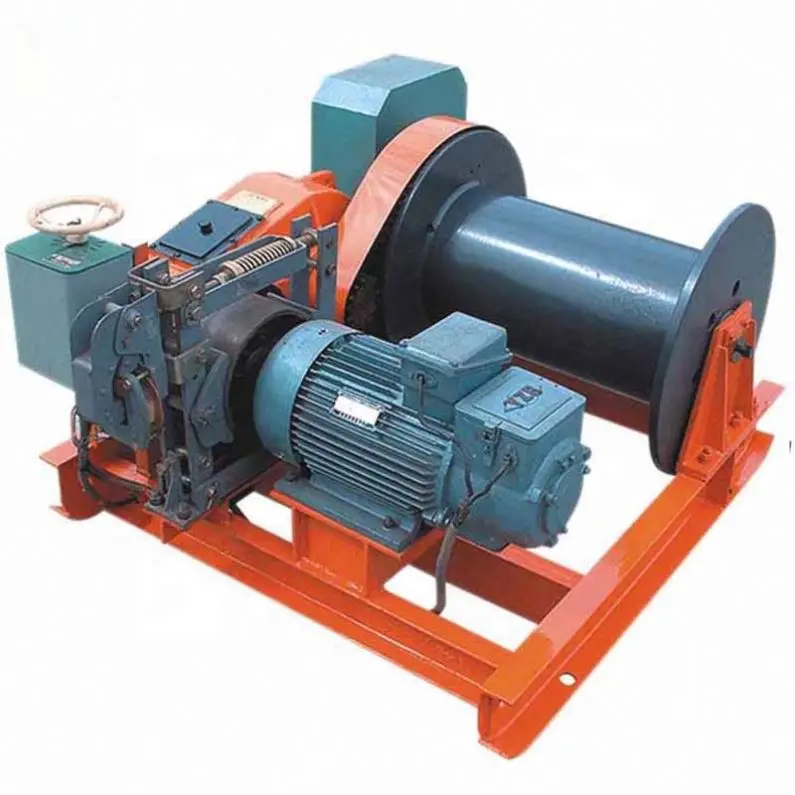 High Performance Mooring Anchor Windlass AC 220-480 V 2 3 5 10 T Wire Rope Windlass Capstan Electric Winch