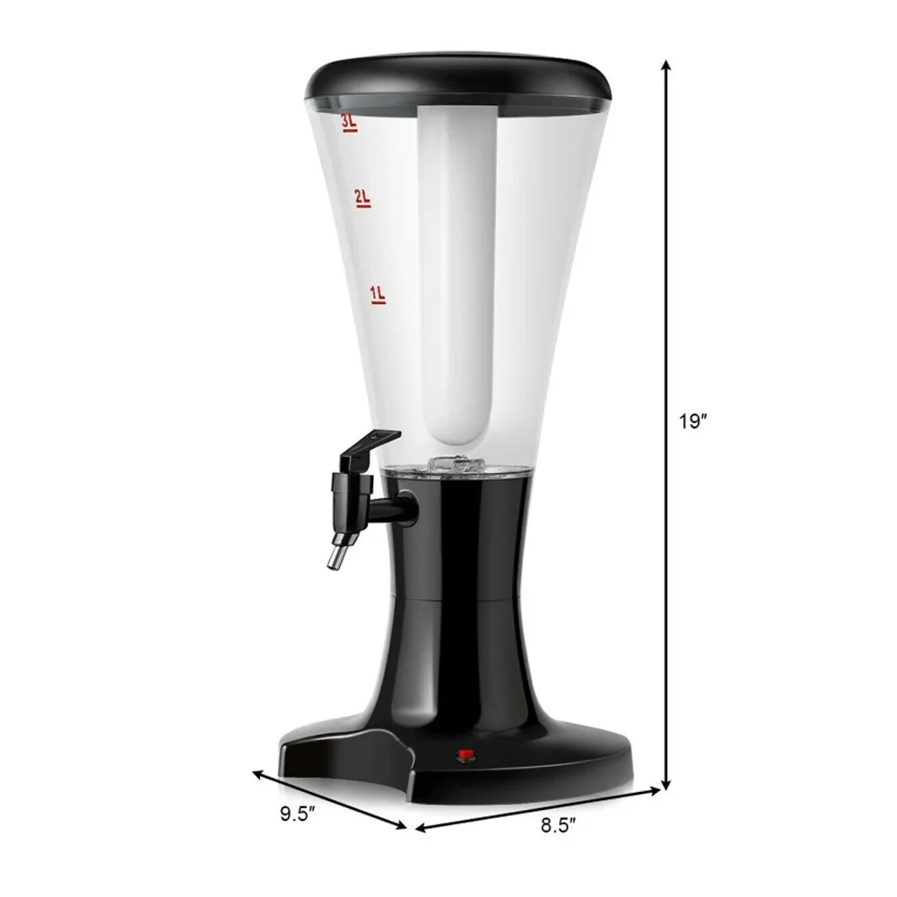 Оптовая продажа с фабрики Лидер продаж дозатор Пивной Башни 3л со светодиодными лампами