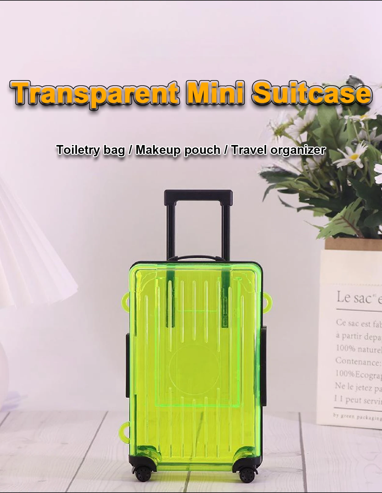 Manufacturer Customized Creative New Crossbody Makeup And Small Item Storage Bag Transparent