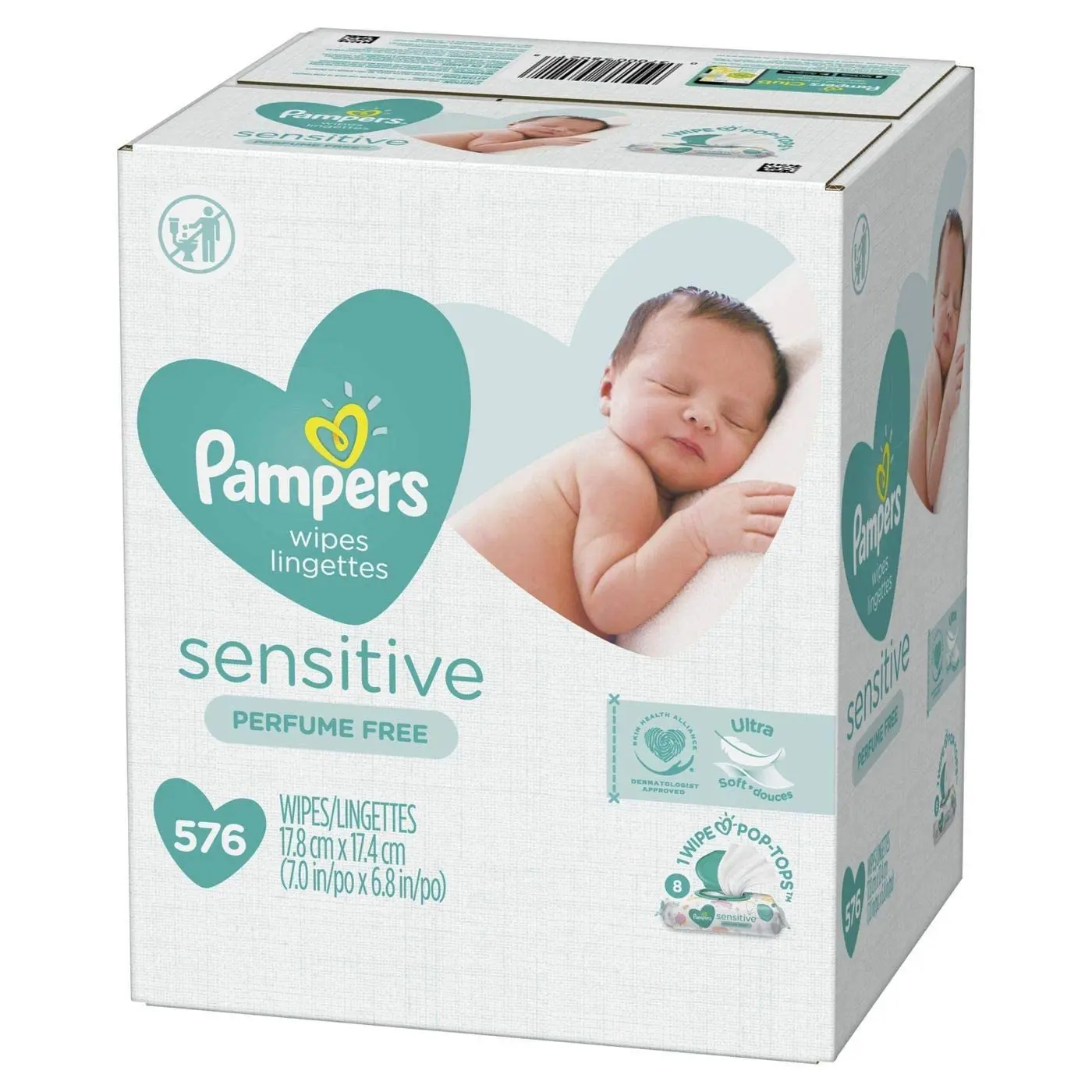 100 Authentic Pampersing Sensitives Basedbaby Diapers Wip