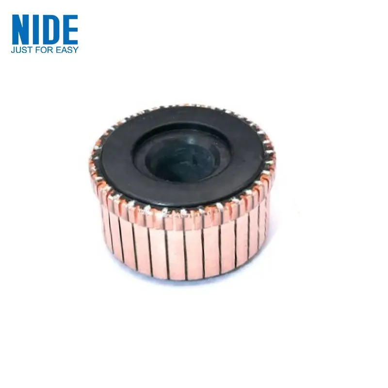 Customized DC Motor Coomutator Segmented AC Motor Commutator for Treadmill Motor Spare Parts
