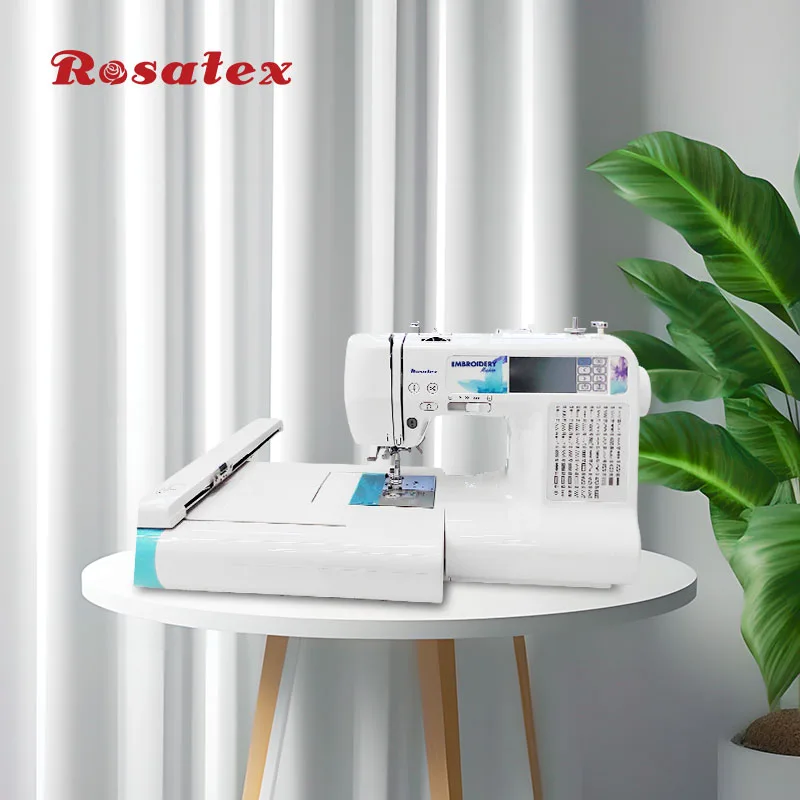 Rosatex 890 75 Embroidery Design Single Needle Embroidery Machine for Home Use