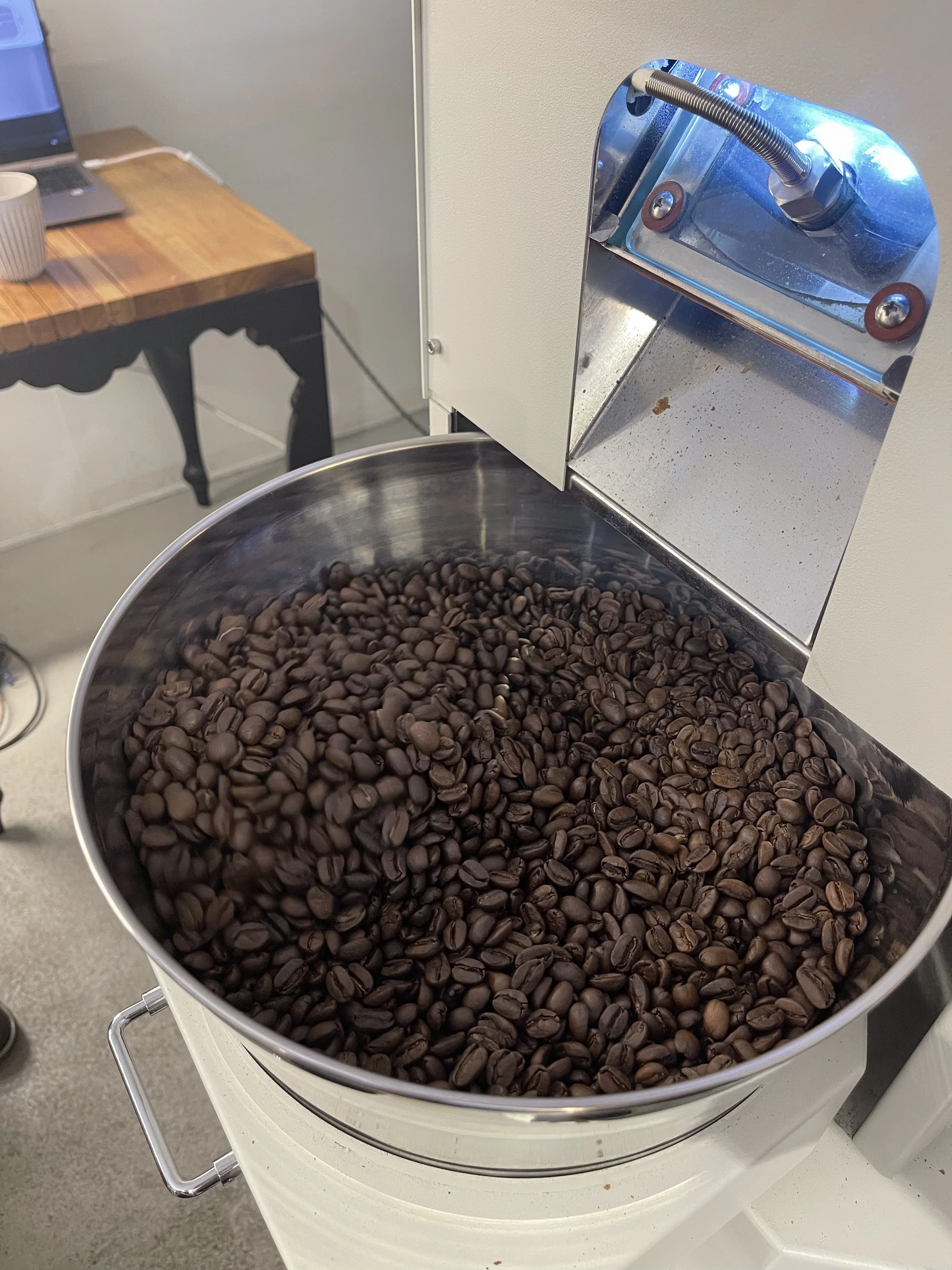 In Store Digital Electric Coffee Roasting 1Kg 1000g Fully Automated Halogen Heating Radiant Heater