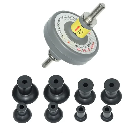 ABN Valve Lapping Tool Kit - Valve Lapping Attachment Tool For Drill