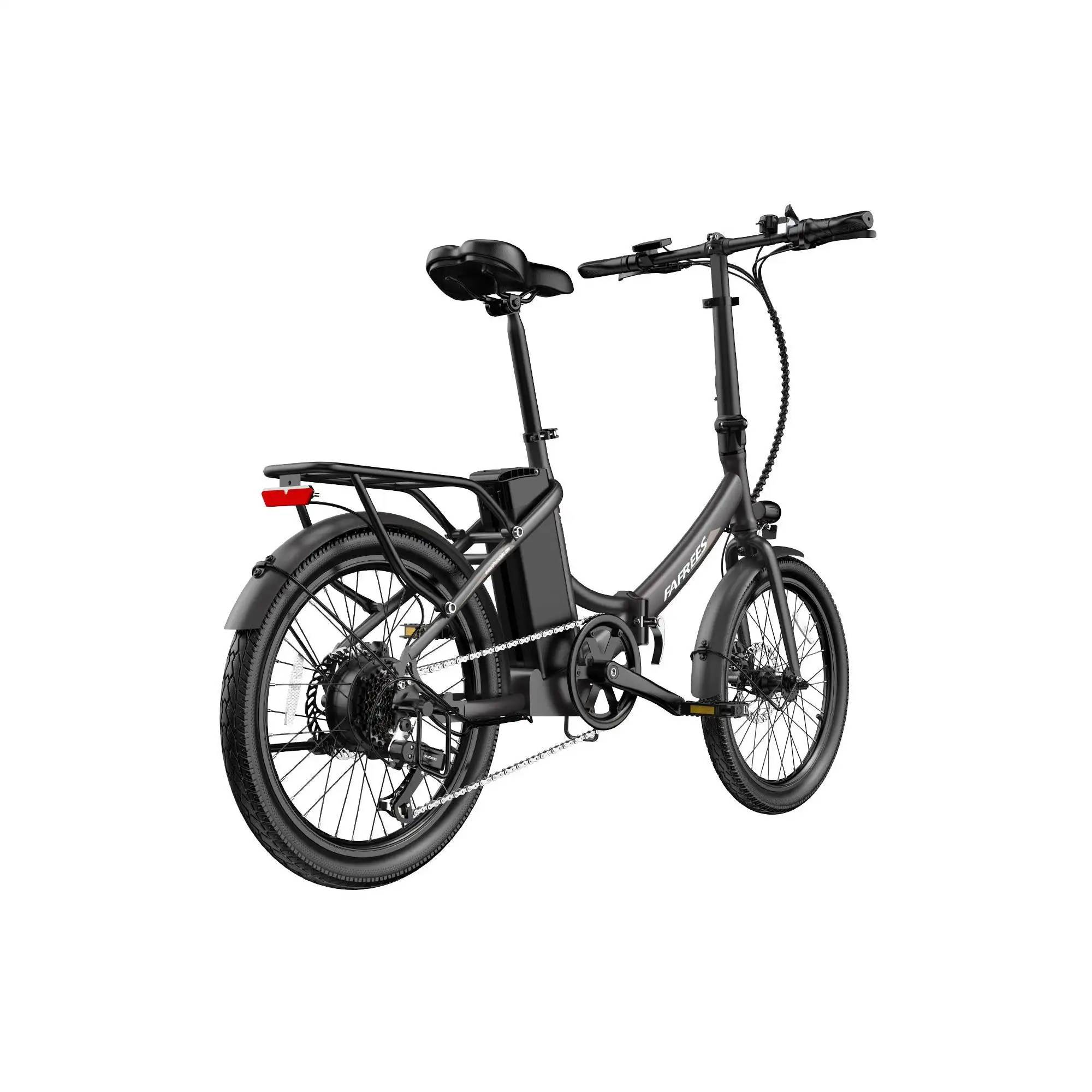 Fafrees F20 Electric City Bike 250W Rear Hub Motor Long Range (60km) High Speed Smart Controller Folding 26 Inch EU Version