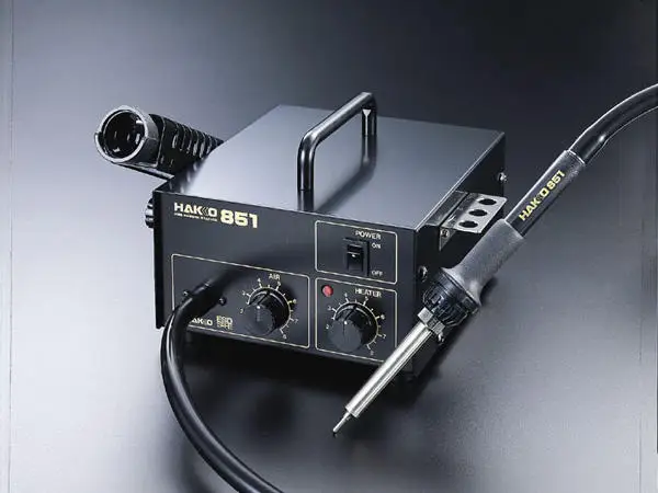 Hakko 851 SMD Rework Station Analog Hot Air Rework Station Soldering Desoldering Rework System