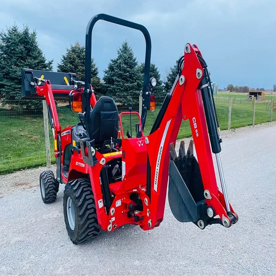 BEST SELLING Massey Ferguson GC1725M 25HP 4WD Tractor with 49 Loader Bucket and 60 Mower Deck