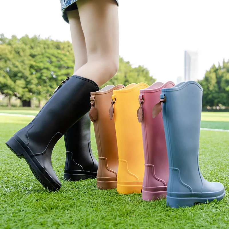 Waterproof Gum Boots Women Waterproof Rain Cheap Womens