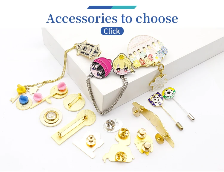 Manufacturers Custom 3d logo Color Filled Fancy Rubber Soft Pvc Lapel Pin Badge for Promotion