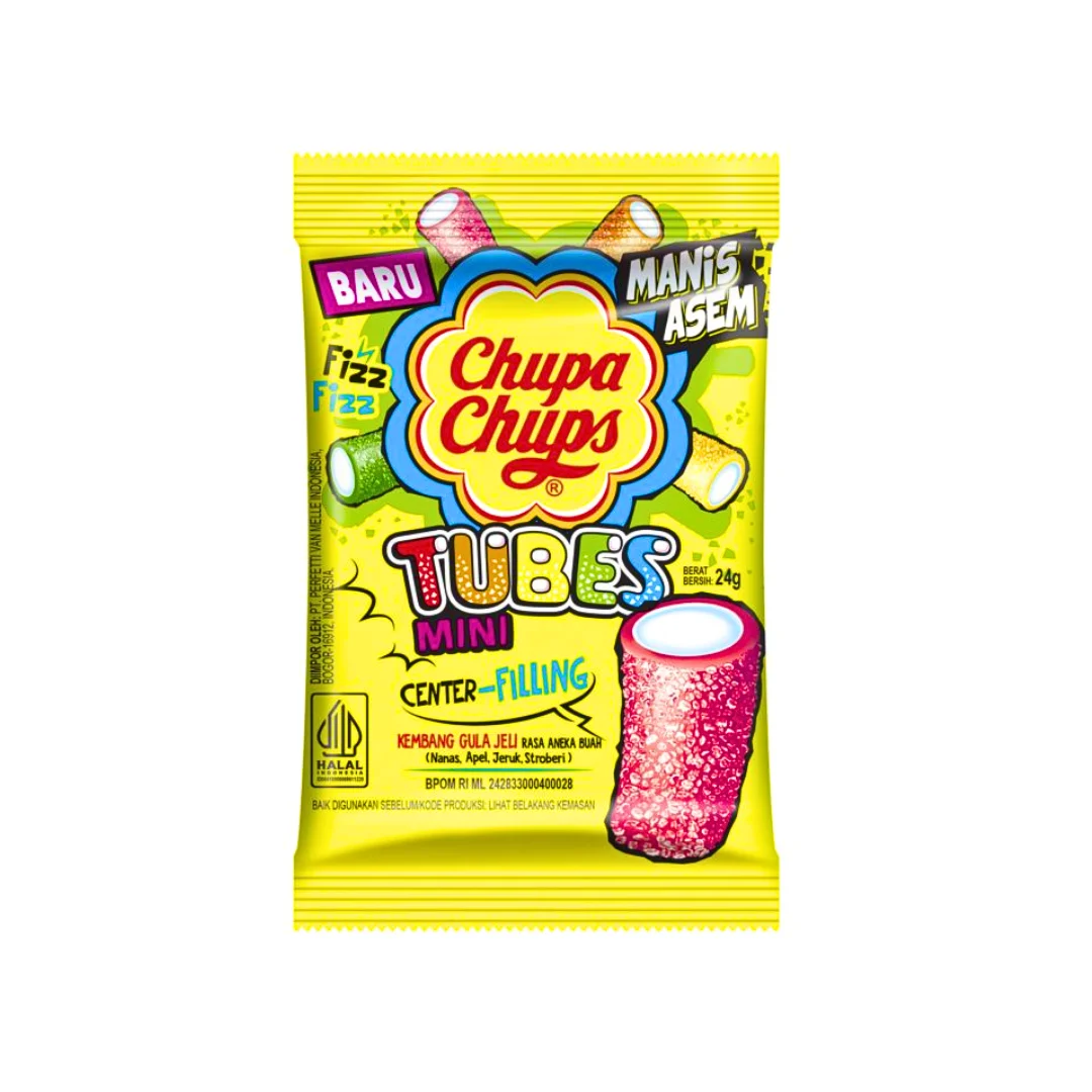 Кондитерские изделия CC кислые трубки мини-конфеты