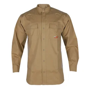 Fr Uniforme De Trabajo De High-Quality Fr Shirts Against Fire Clothes Fr for Work Fireproof Safety Clothes for Welding