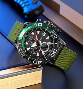 Wholesale Customize High Quality SKMEI 9381 Waterproof 22mm Antique Cartoon Nylon Strap Black Analog Quartz Wrist Watch