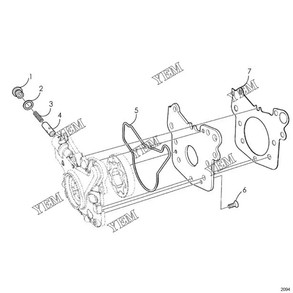 Wholesale Aftermarket Oil Pump Assy Fit for 562-0450 Engine Spare Parts