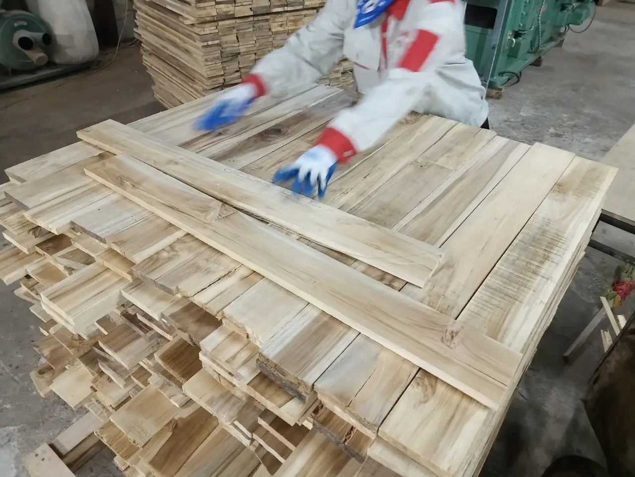 European Oak Wood Smoked White Oil Board Slight Brushed Engineering