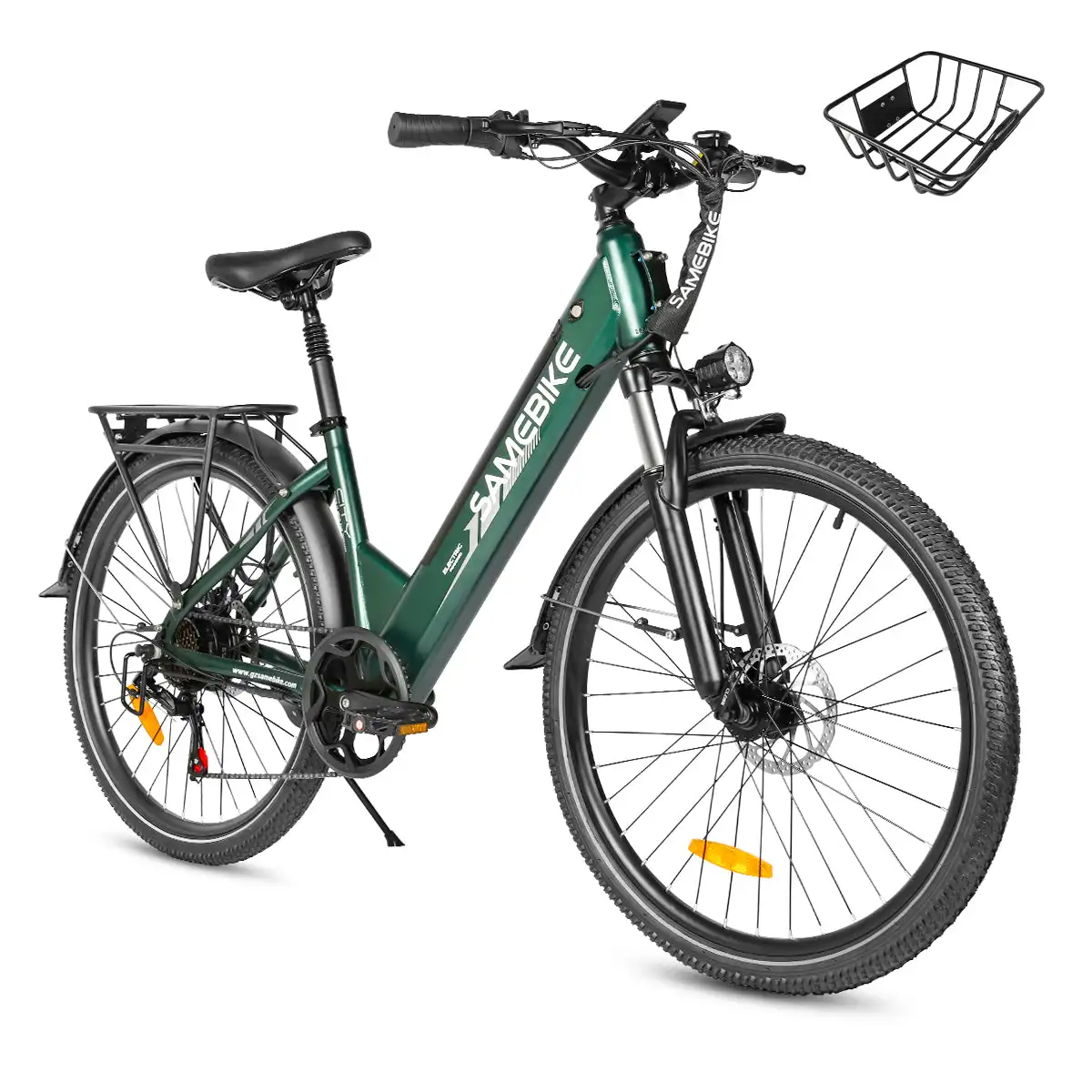 RS-A01 Pro-T Urban Elektrofahrrad, 500-W-Hinterradnabenmotor, 60-V-Akku, intelligentes elektronisches Citybike, Reichweite über 40 km