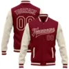 Crimson Crimson Cream-Maroon Bomber