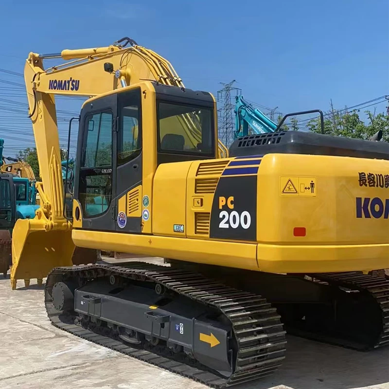 日本优质20吨挖掘机pc200 pc200-7 pc200-8日本原装小松挖掘机